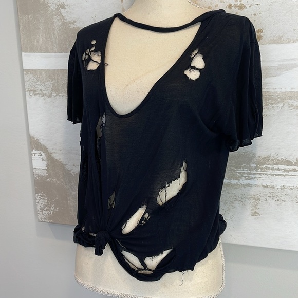 Sexy Distressed Tee - Picture 2 of 5